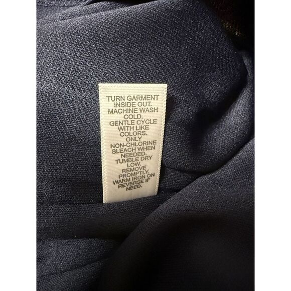 Cato Fully Lined Multicolor Dress with Multidirectional Stripes V-Neck Size 10 - Picture 10 of 11